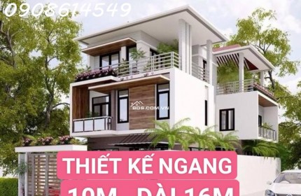 Đất Nền Đẹp NGANG 10M Hẻm 6M Sát Thị Trấn Hóc Môn Sổ Hồng Riêng Full Thổ Cư 160m2